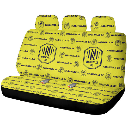 Nashville SC Car Back Seat Covers Sporty Team Collection - Gearcarcover - 1