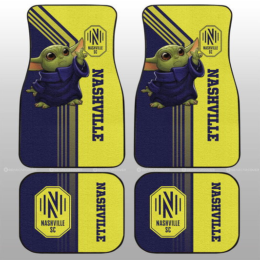 Nashville SC Car Floor Mats Custom Car Accessories - Gearcarcover - 1