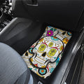 Nashville SC Car Floor Mats Custom Sugar Skull Car Accessories - Gearcarcover - 3