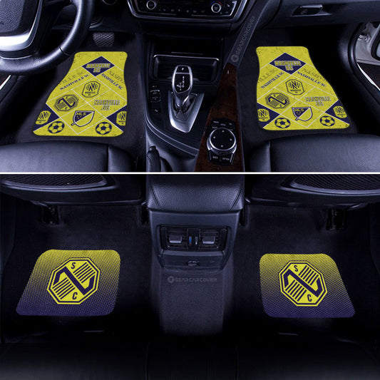 Nashville SC Car Floor Mats Sporty Team Collection - Gearcarcover - 2