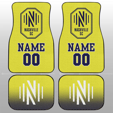 Nashville SC Car Floor Mats Sporty Team Collection - Gearcarcover - 1