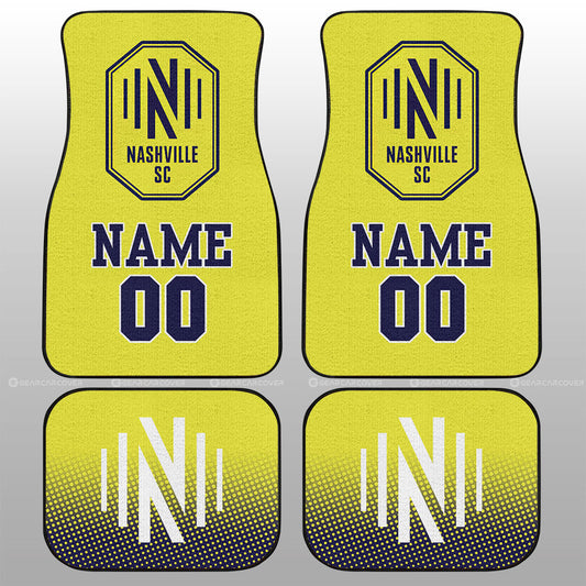 Nashville SC Car Floor Mats Sporty Team Collection - Gearcarcover - 1