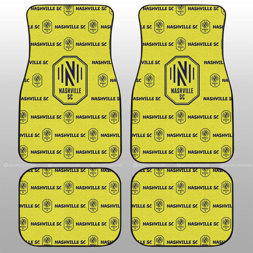 Nashville SC Car Floor Mats Sporty Team Collection - Gearcarcover - 1