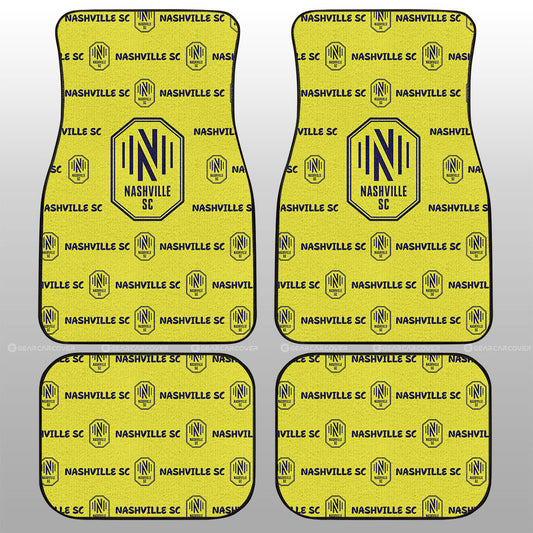 Nashville SC Car Floor Mats Sporty Team Collection - Gearcarcover - 1