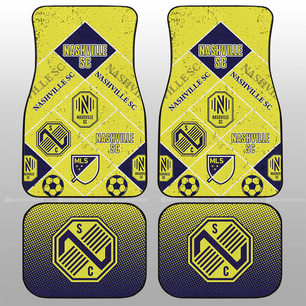 Nashville SC Car Floor Mats Sporty Team Collection - Gearcarcover - 1