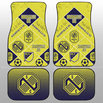 Nashville SC Car Floor Mats Sporty Team Collection - Gearcarcover - 1