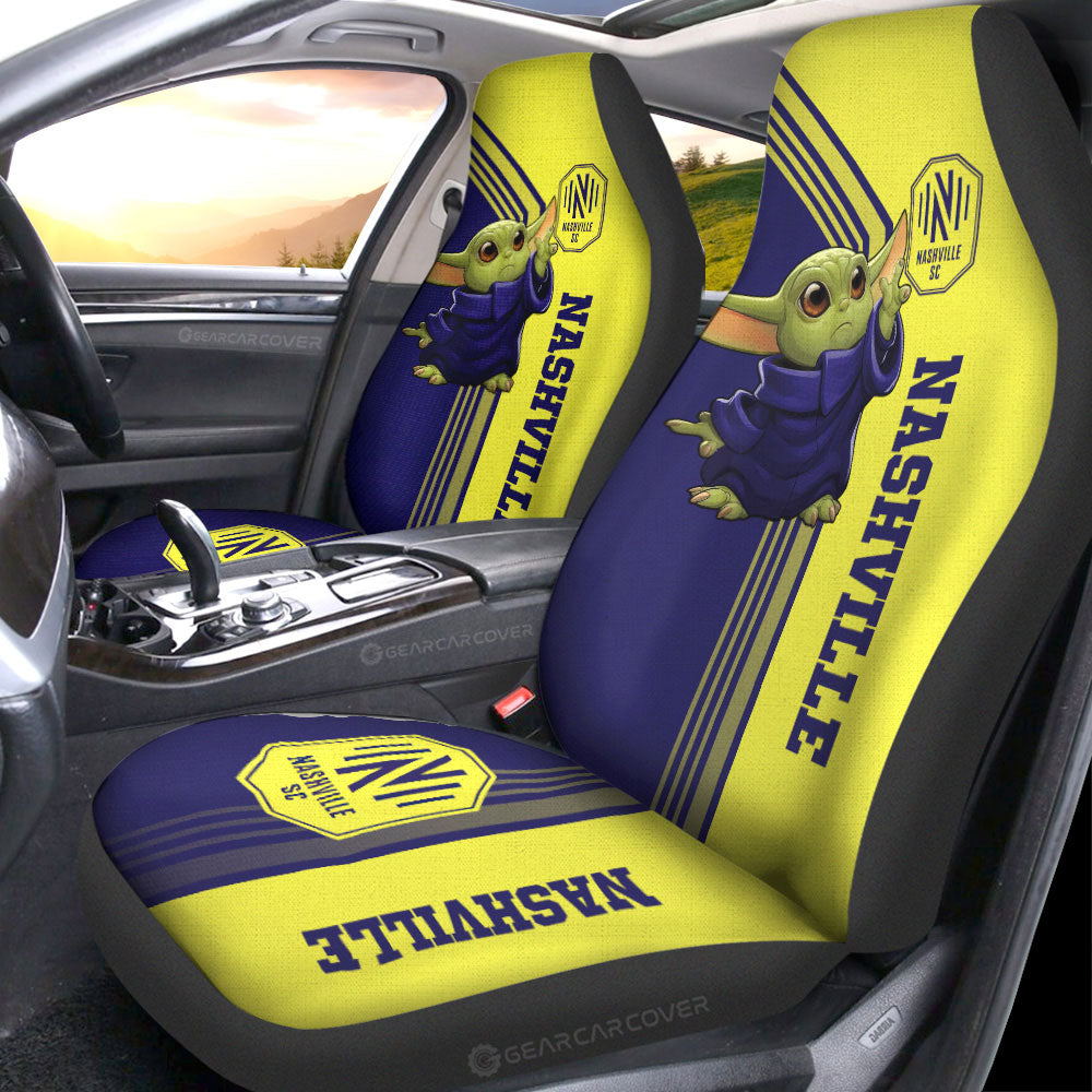 Nashville SC Car Seat Covers Baby Yoda Car Accessories - Gearcarcover - 1