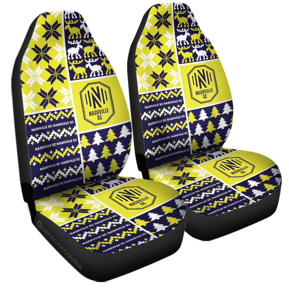 Nashville SC Car Seat Covers Custom Ugly Style Car Accessories - Gearcarcover - 3