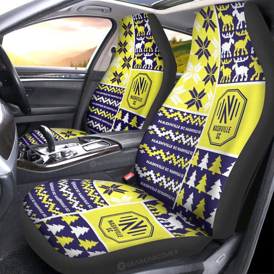 Nashville SC Car Seat Covers Custom Ugly Style Car Accessories - Gearcarcover - 1