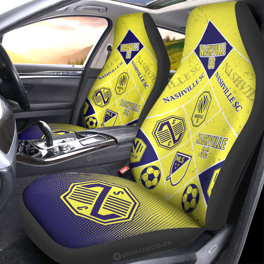 Nashville SC Car Seat Covers Sporty Team Collection - Gearcarcover - 1
