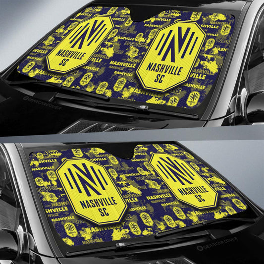 Nashville SC Car Sunshade Custom Car Accessories - Gearcarcover - 2