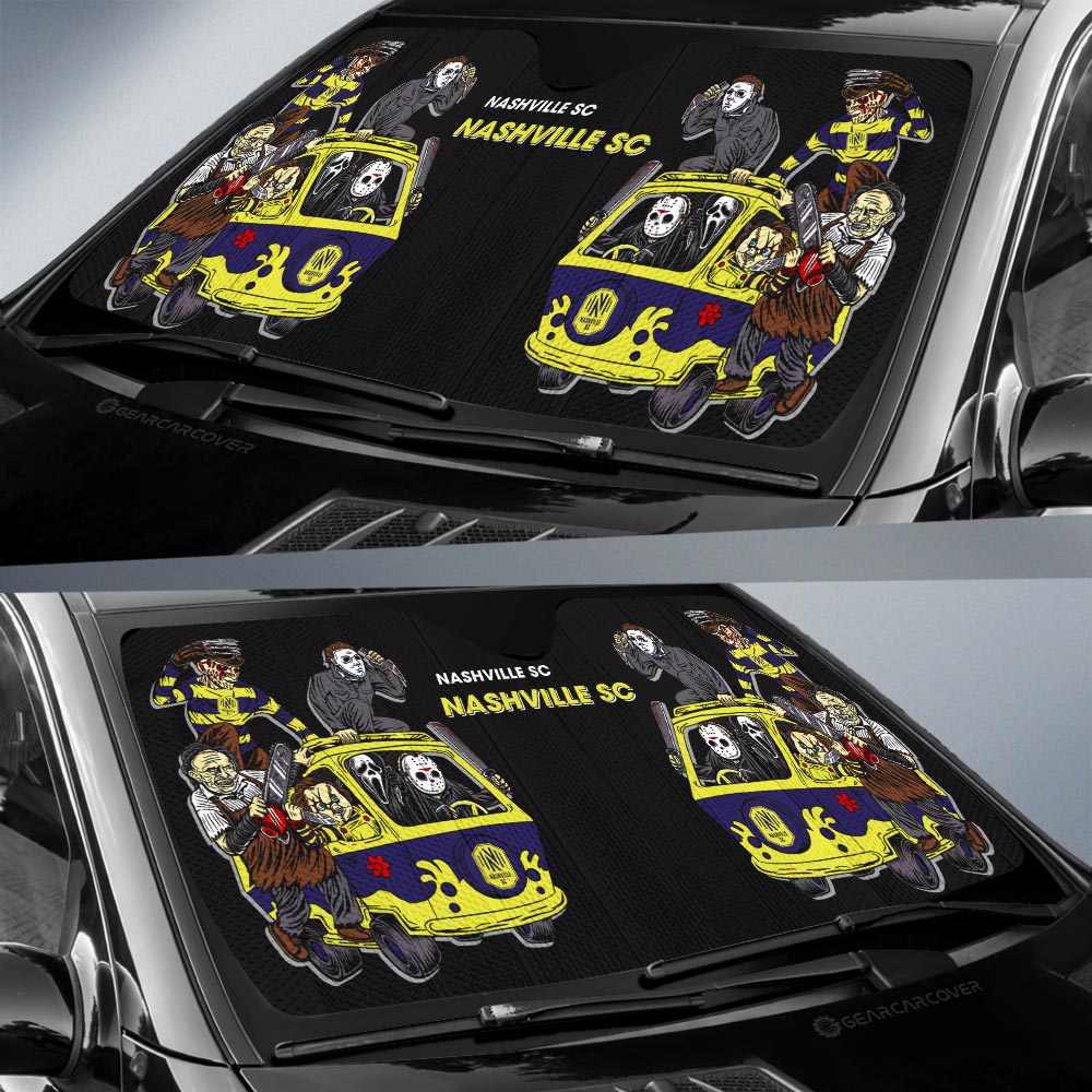 Nashville SC Car Sunshade Custom Car Accessories - Gearcarcover - 2