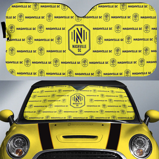 Nashville SC Car Sunshade Sporty Team Collection - Gearcarcover - 1