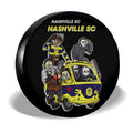 Nashville SC Spare Tire Covers Horror Characters Car Accessories - Gearcarcover - 3