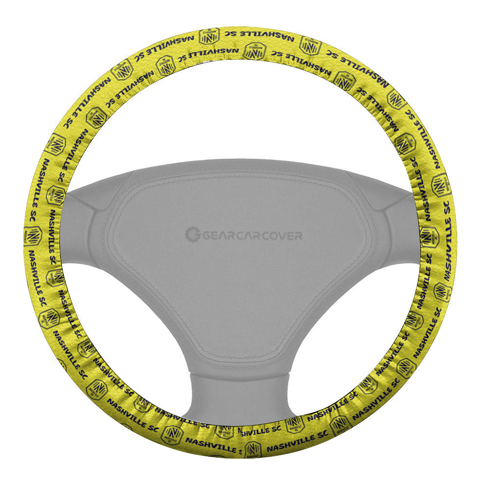 Nashville SC Steering Wheel Cover Sporty Team Collection - Gearcarcover - 2