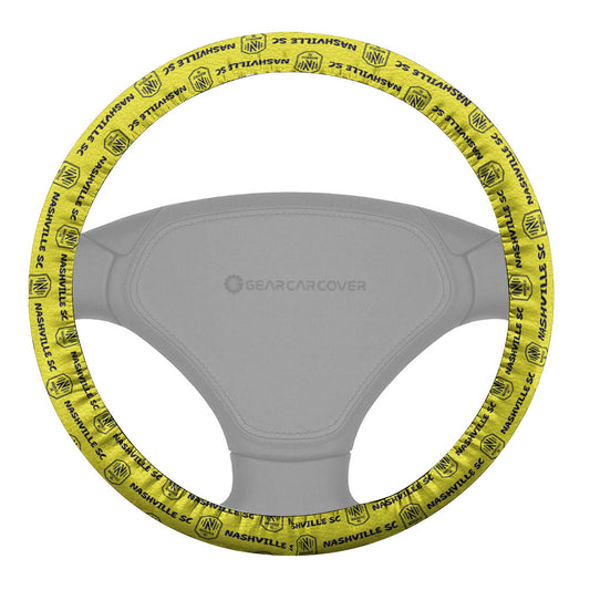 Nashville SC Steering Wheel Cover Sporty Team Collection - Gearcarcover - 2