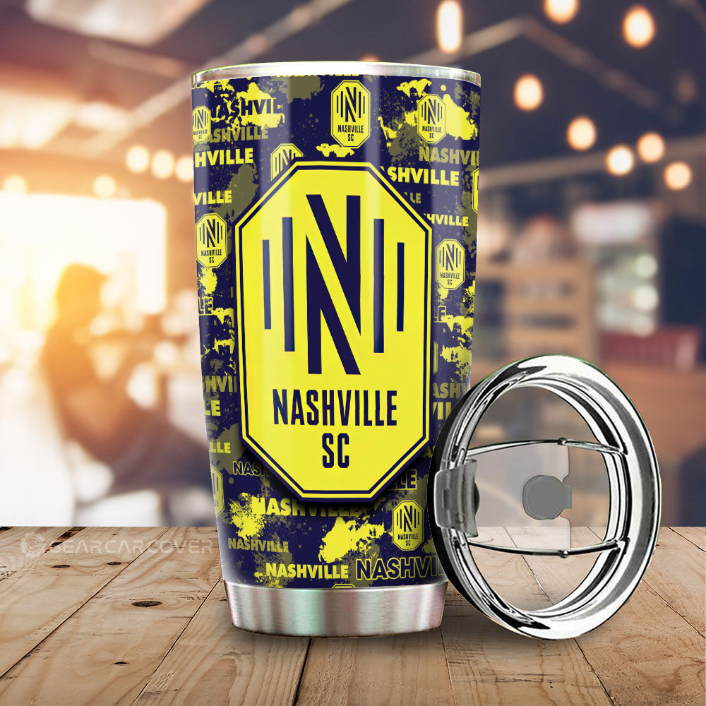 Nashville SC Tumbler Cup Custom Car Accessories - Gearcarcover - 1