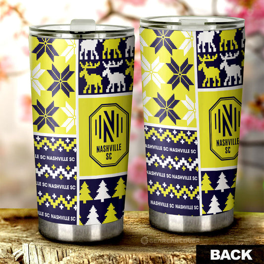 Nashville SC Tumbler Cup Custom Ugly Style Car Accessories - Gearcarcover - 2