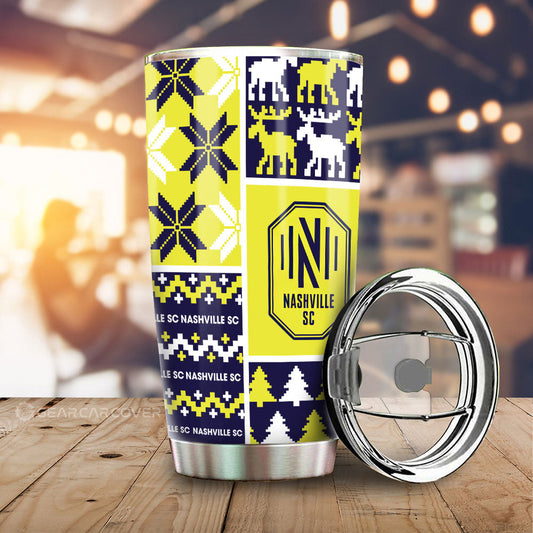 Nashville SC Tumbler Cup Custom Ugly Style Car Accessories - Gearcarcover - 1