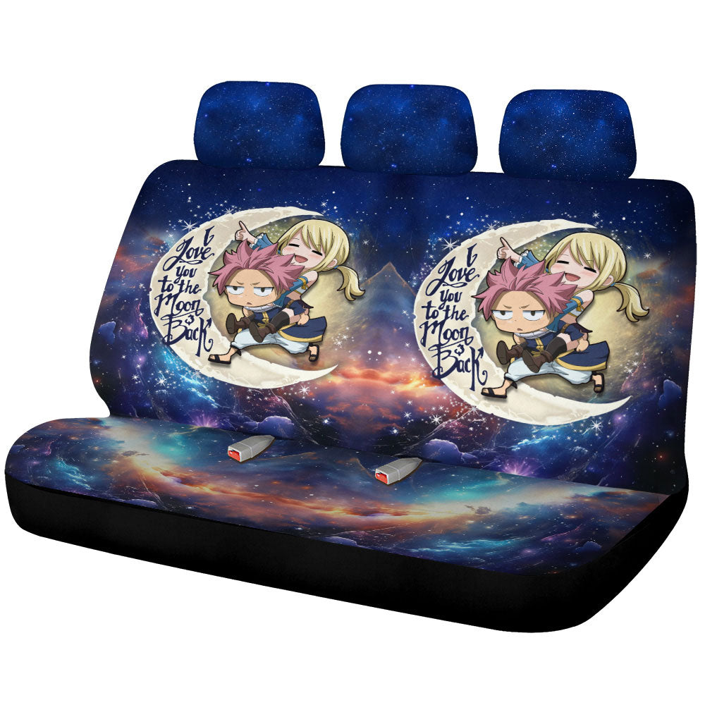 Natsu And Lucy Car Back Seat Covers Custom Car Accessories - Gearcarcover - 1