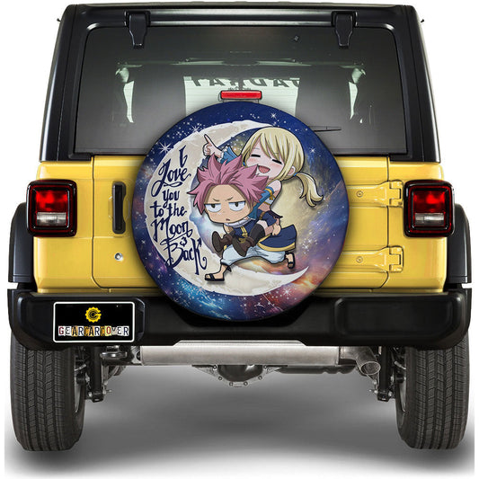 Natsu And Lucy Spare Tire Covers Custom Car Accessories - Gearcarcover - 1