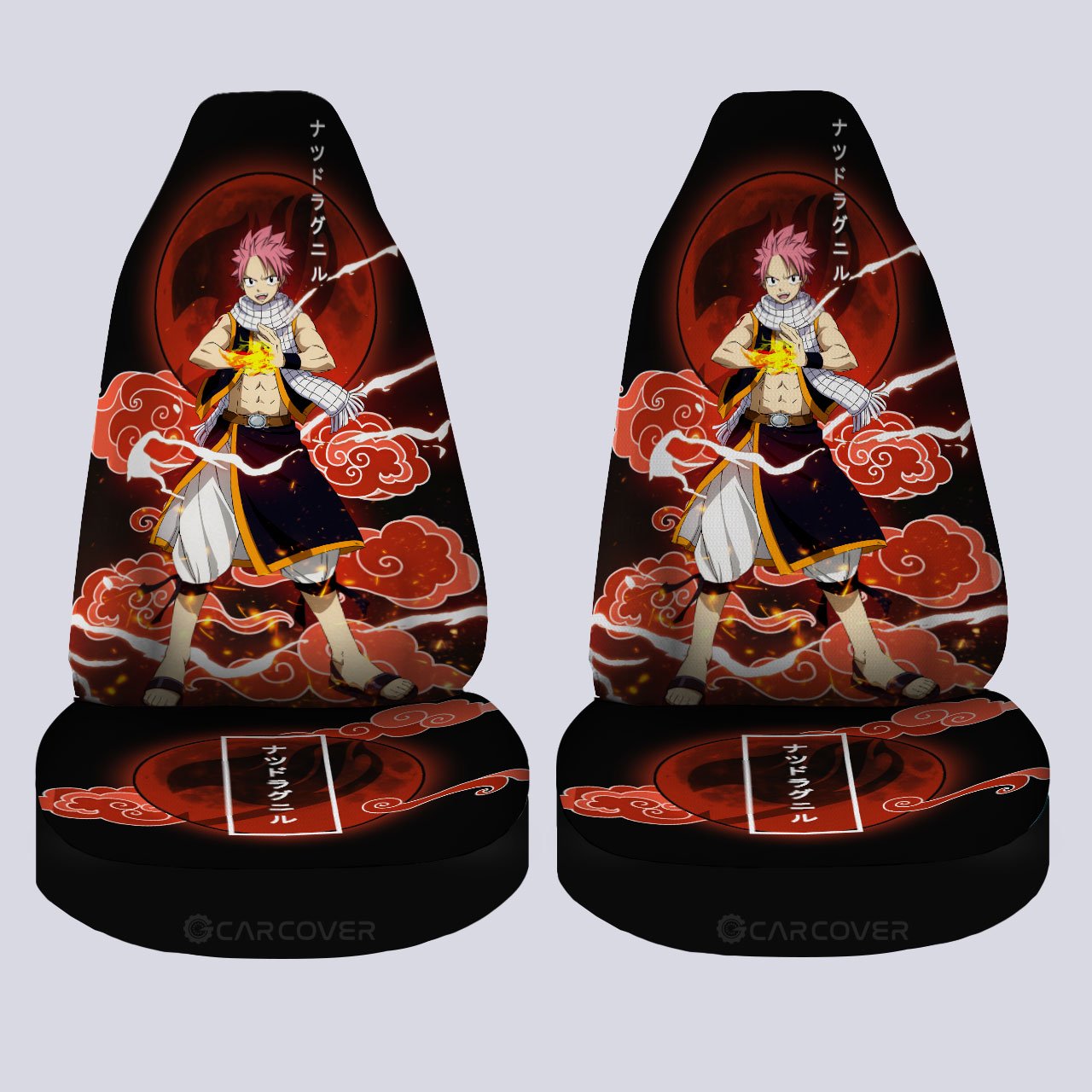 Natsu Car Seat Covers Custom Car Accessories - Gearcarcover - 4