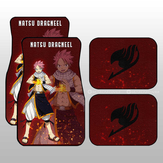 Natsu Dragneel Car Floor Mats Custom Car Accessories - Gearcarcover - 1