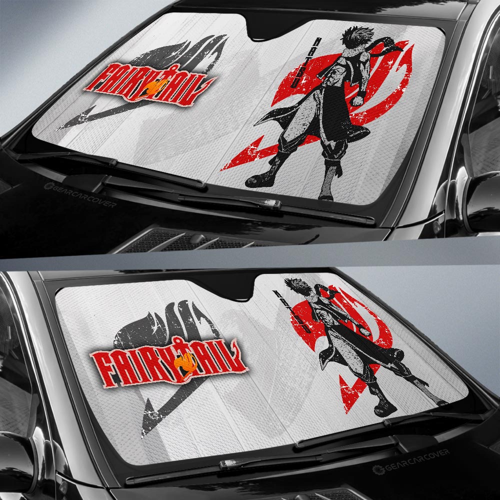 Natsu Dragneel Car Sunshade Custom Car Accessories - Gearcarcover - 3