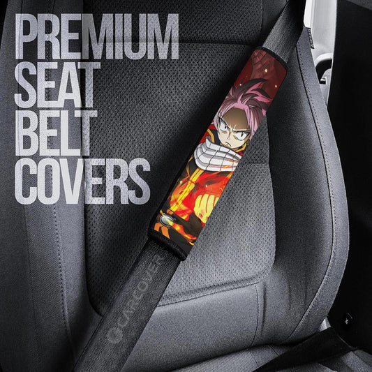 Natsu Dragneel Seat Belt Covers Custom Car Accessories - Gearcarcover - 2