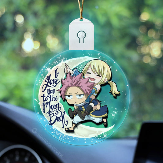 Natsu Lucy Led Ornament Custom Car Decorations - Gearcarcover - 2