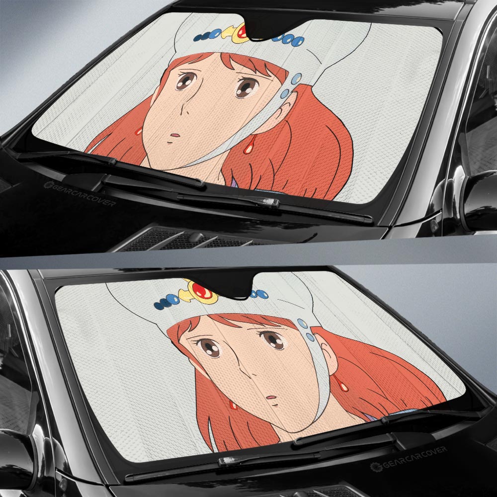 Nausicaa Car Sunshade Custom Nausicaa Of The Valley Of The Wind Car Accessories - Gearcarcover - 2