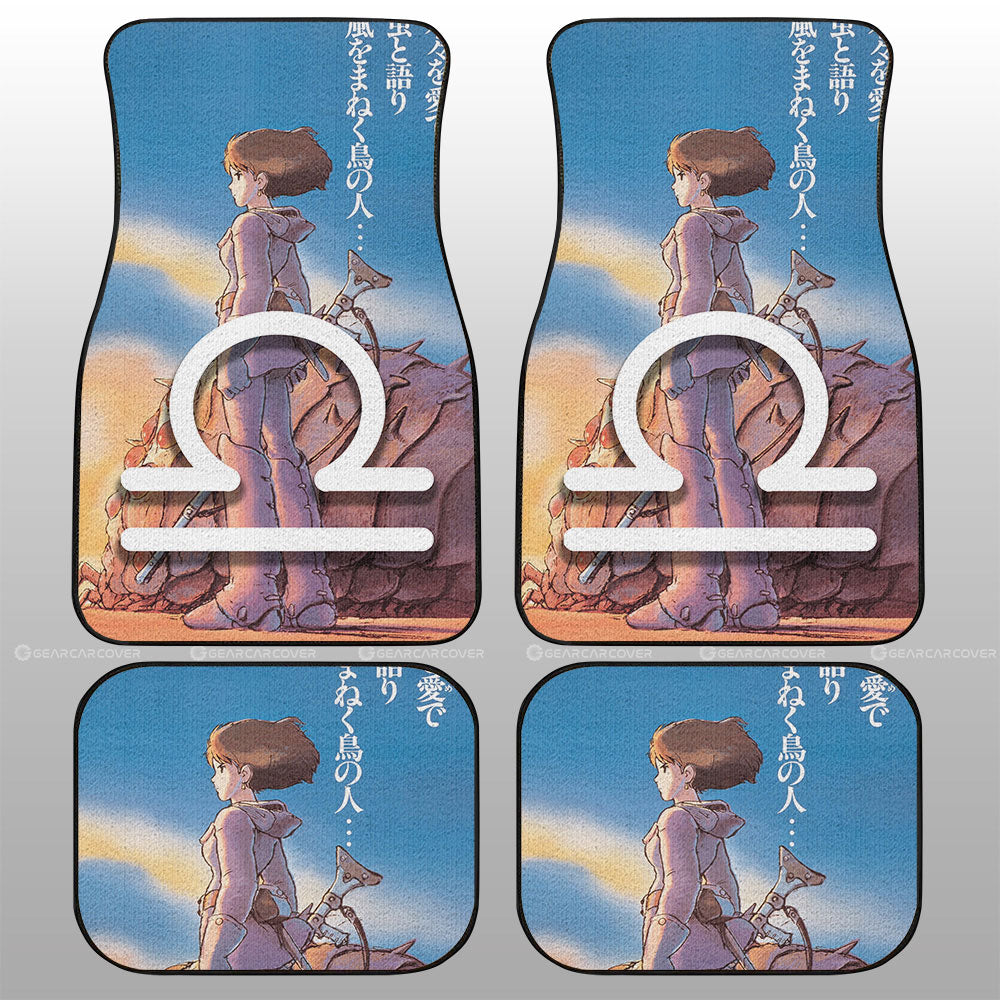 Nausicaa Of The Valley Of The Wind Car Floor Mats Custom Car Accessories - Gearcarcover - 1