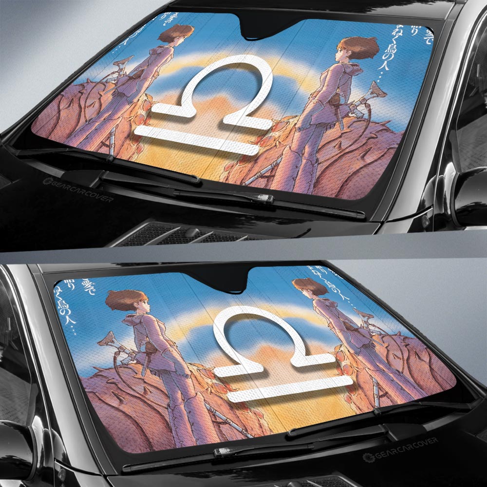 Nausicaa Of The Valley Of The Wind Car Sunshade Custom Car Accessories - Gearcarcover - 2