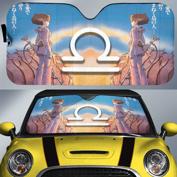Nausicaa Of The Valley Of The Wind Car Sunshade Custom Car Accessories - Gearcarcover - 1