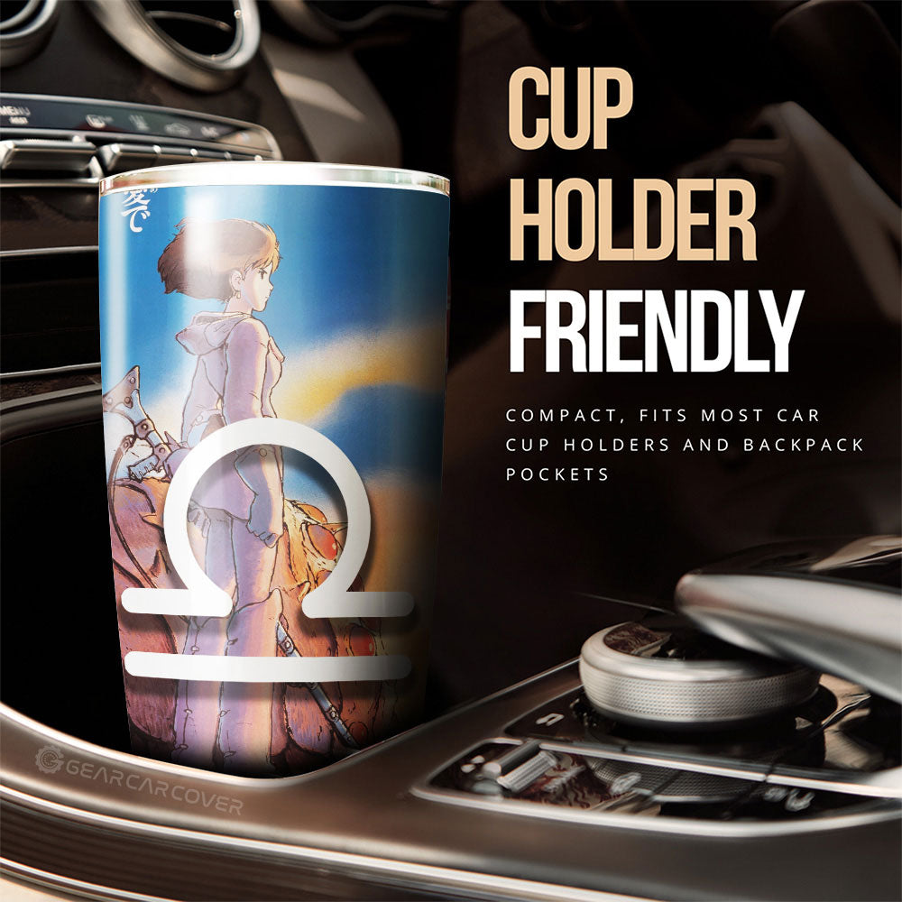 Nausicaa Of The Valley Of The Wind Tumbler Cup Custom Car Accessories - Gearcarcover - 3