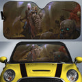 Necromancer Car Sunshade Custom Car Accessories - Gearcarcover - 1