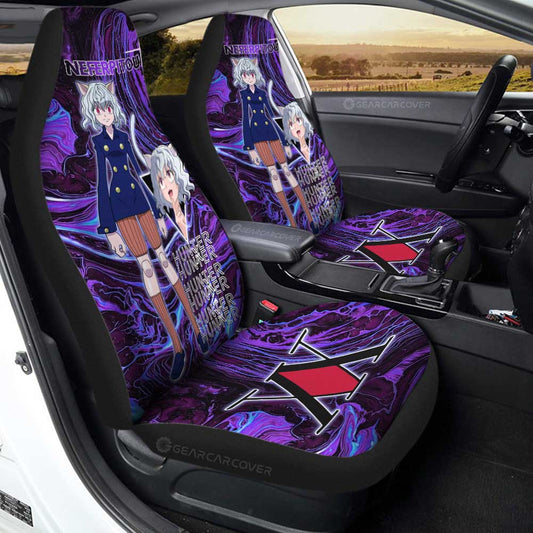 Neferpitou Car Seat Covers Custom Car Accessories - Gearcarcover - 2