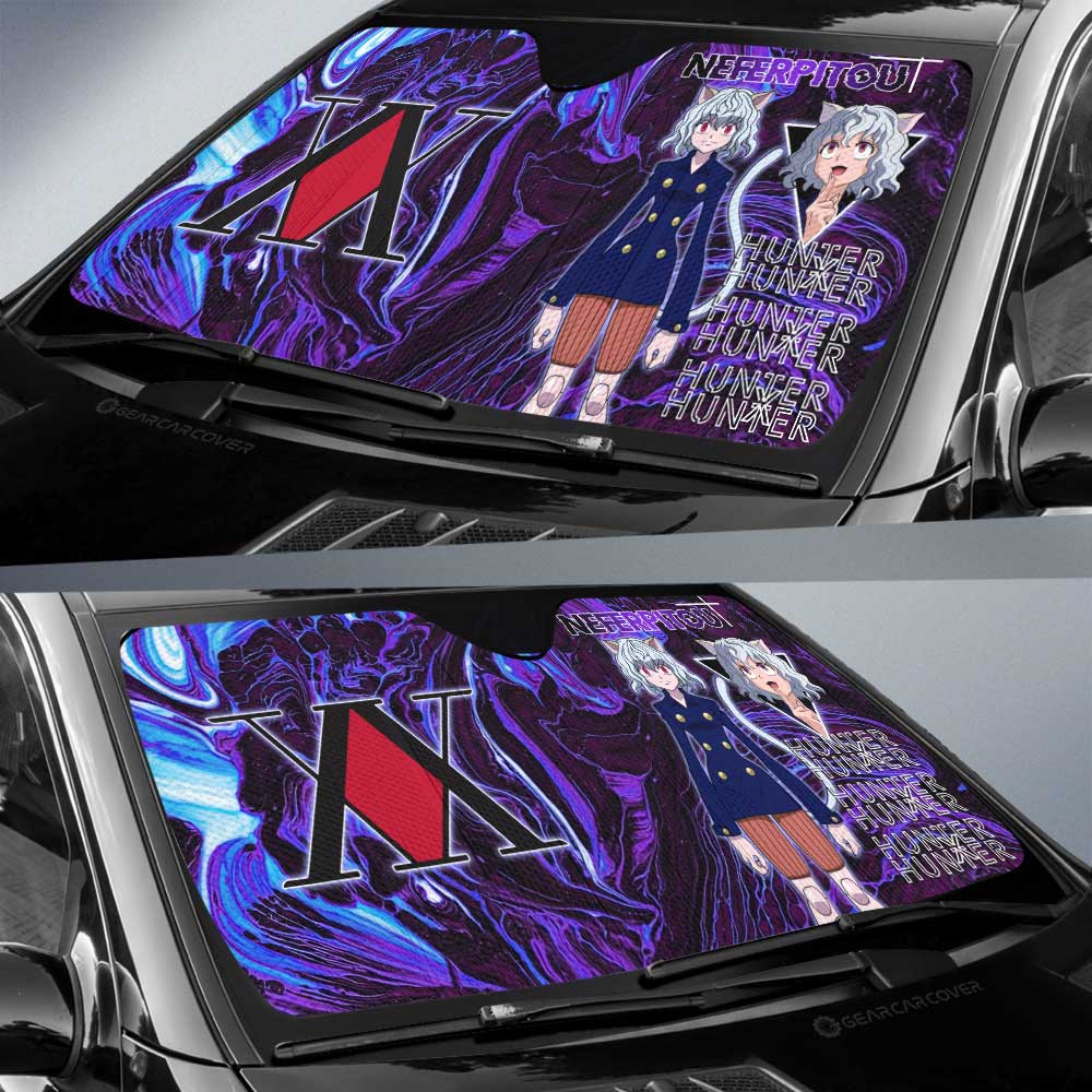 Neferpitou Car Sunshade Custom Car Accessories - Gearcarcover - 3