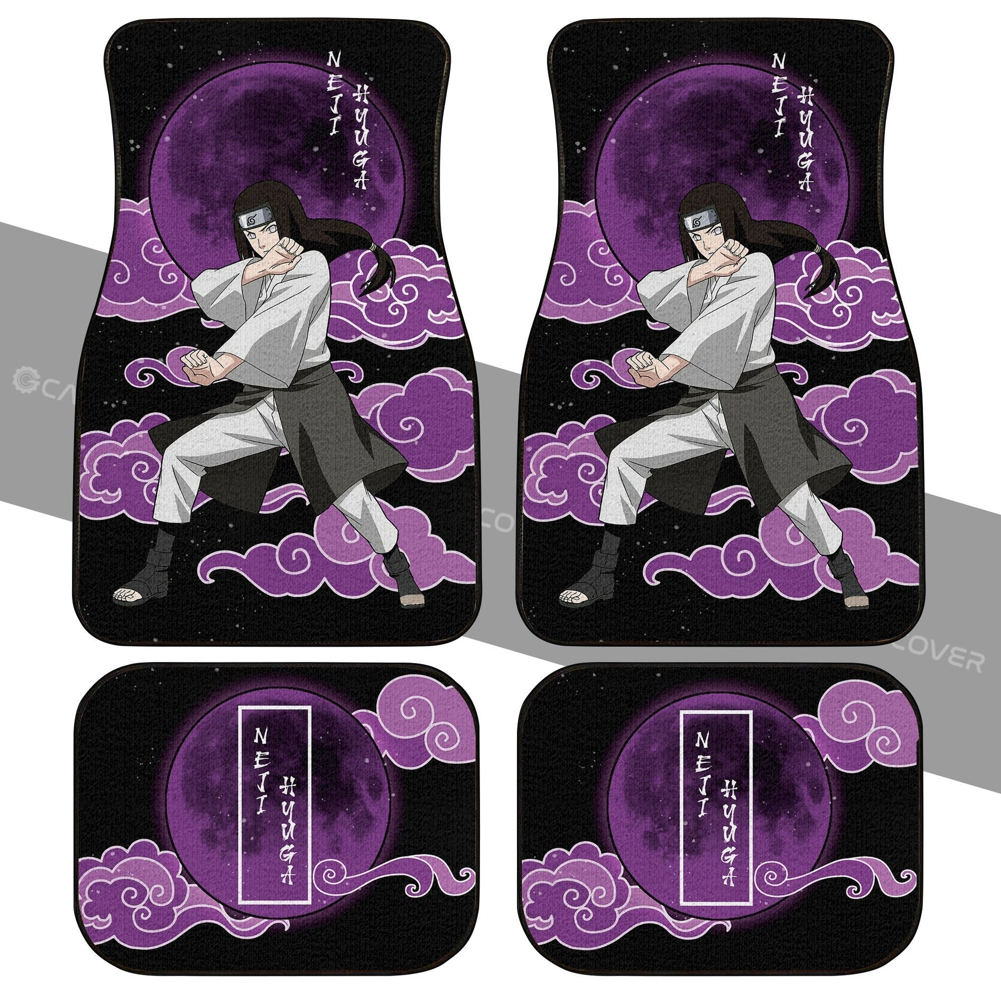 Neji Car Floor Mats Custom Anime Car Interior Accessories - Gearcarcover - 2