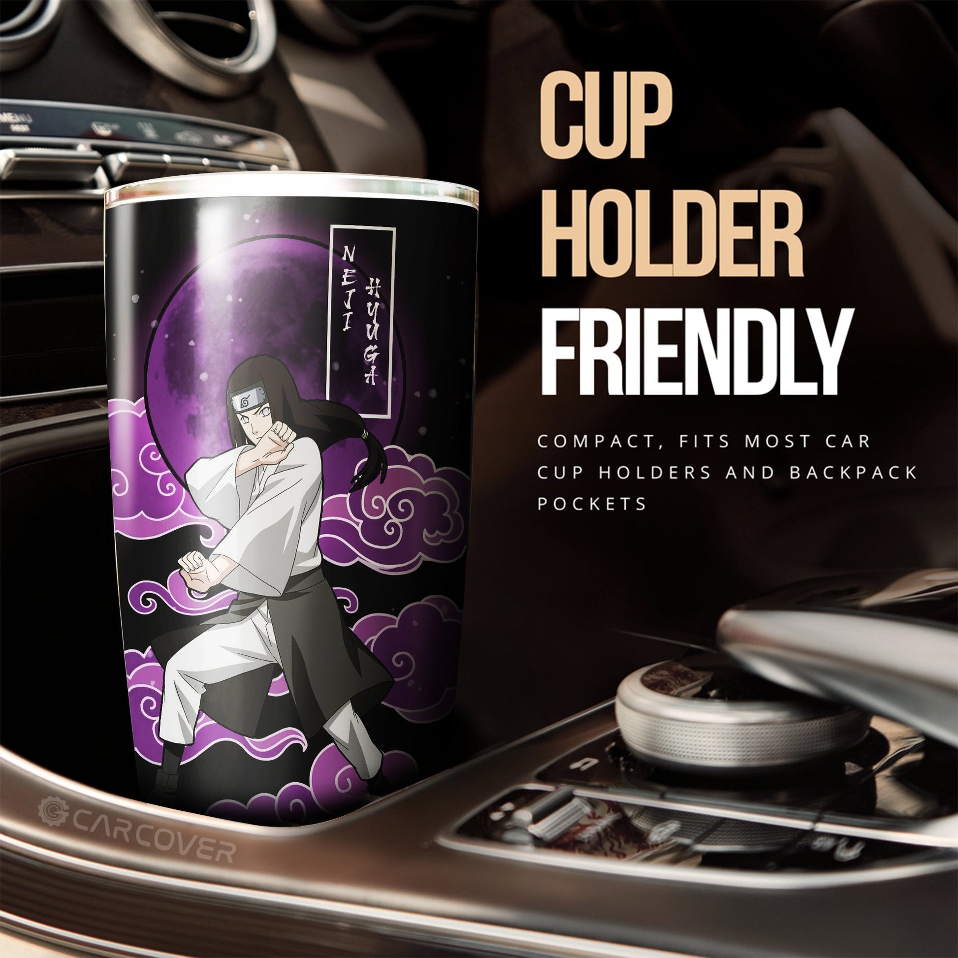 Neji Tumbler Cup Custom Anime Car Interior Accessories - Gearcarcover - 2