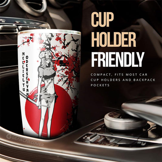 Nelliel Tu Odelschwanck Tumbler Cup Custom Japan Style Bleach Car Interior Accessories - Gearcarcover - 2