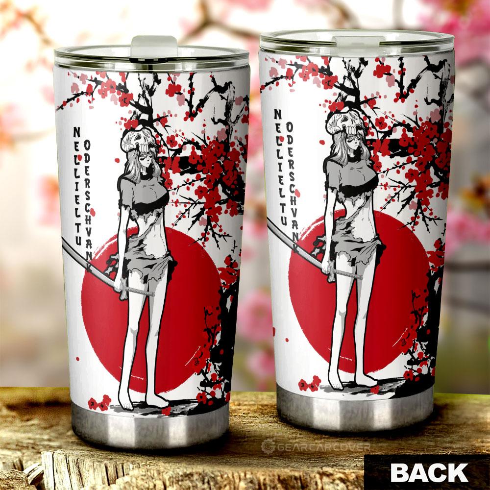 Nelliel Tu Odelschwanck Tumbler Cup Custom Japan Style Bleach Car Interior Accessories - Gearcarcover - 3