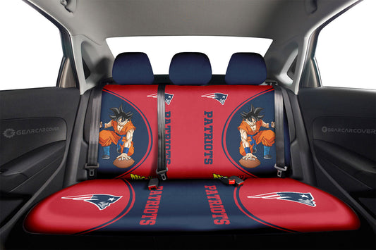 New England Patriots Car Back Seat Covers Custom Car Accessories For Fans - Gearcarcover - 2