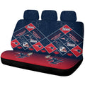 New England Patriots Car Back Seat Covers Sporty Team Collection - Gearcarcover - 1