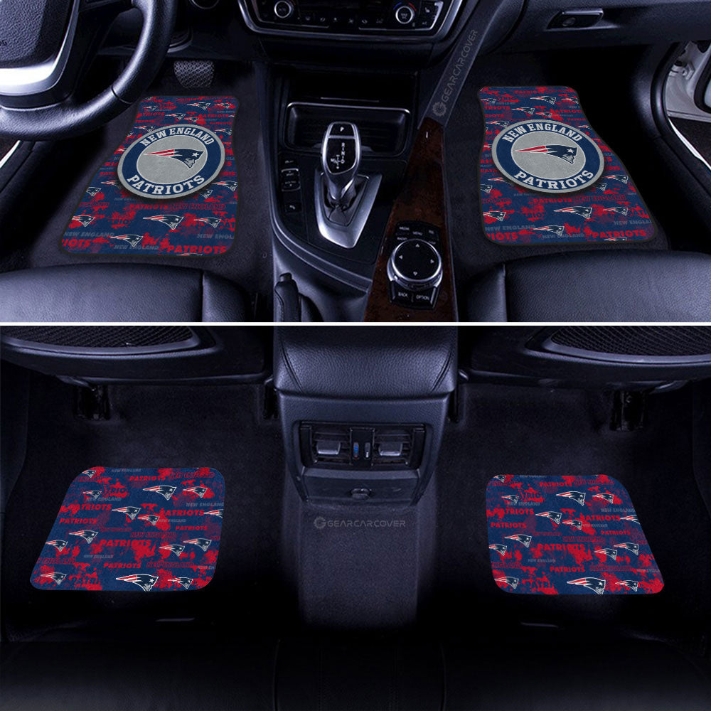New England Patriots Car Floor Mats Custom Car Accessories - Gearcarcover - 2