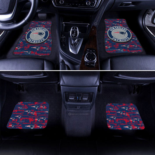 New England Patriots Car Floor Mats Custom Car Accessories - Gearcarcover - 2