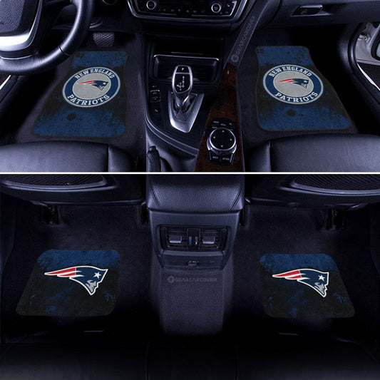 New England Patriots Car Floor Mats Custom Car Accessories - Gearcarcover - 2