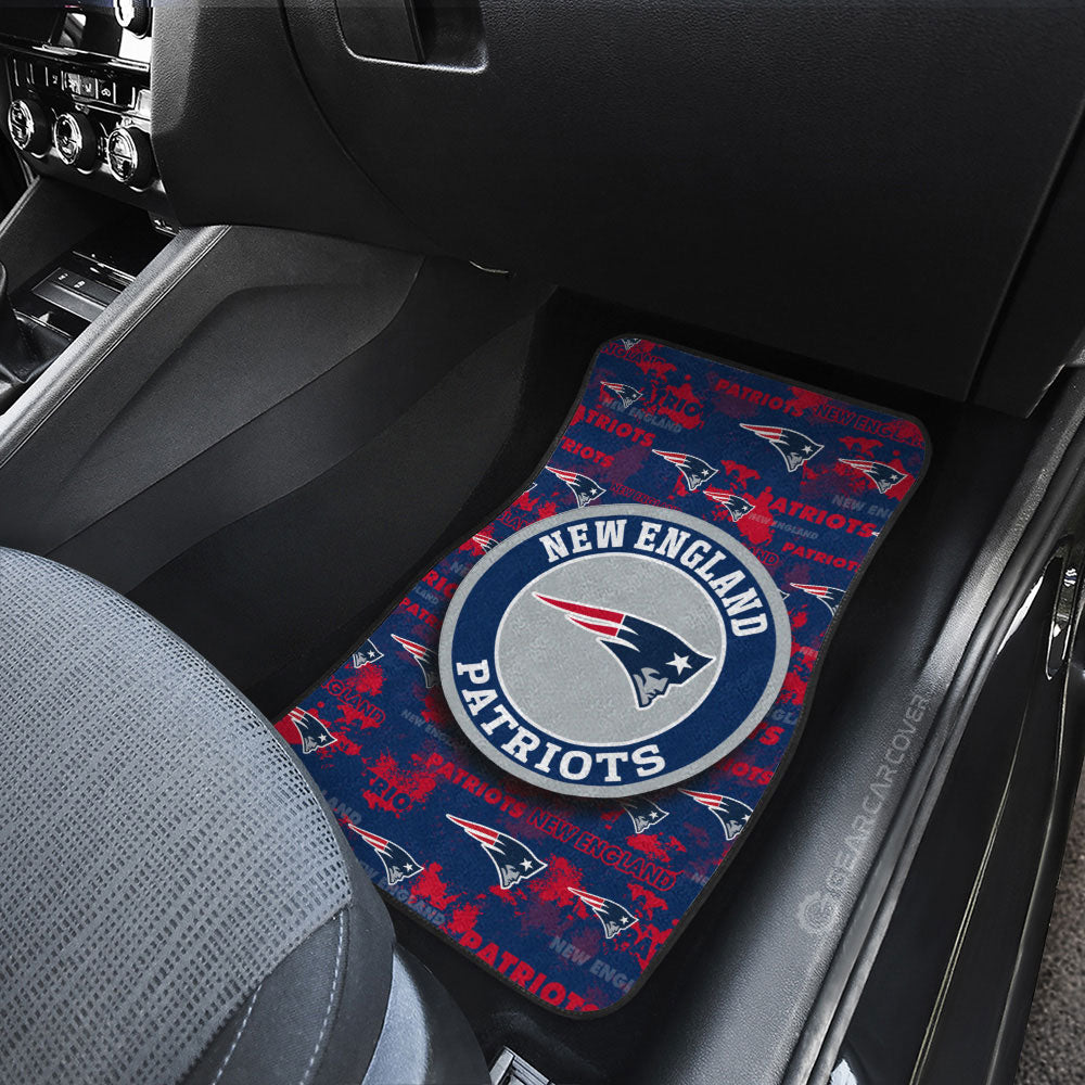 New England Patriots Car Floor Mats Custom Car Accessories - Gearcarcover - 3