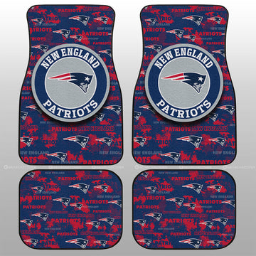 New England Patriots Car Floor Mats Custom Car Accessories - Gearcarcover - 1