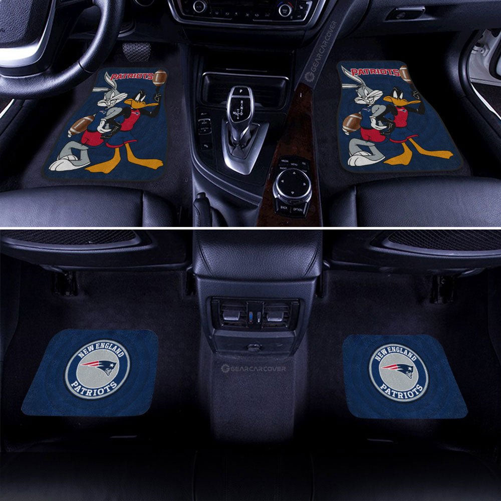 New England Patriots Car Floor Mats Custom Car Accessories - Gearcarcover - 2